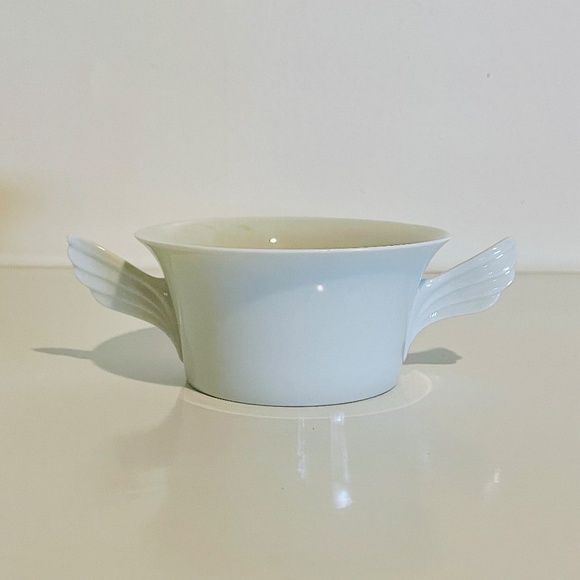 Rosenthal White Porcelain Espresso Cup Saucer Bowl Bundle Vintage Mid-Century - Picture 5 of 16